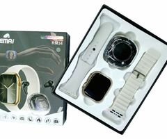 Смарт часовник с AMOLED дисплей и безжични слушалки, RM34 - 2