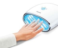 LED / UV лампа, Beurer MP 48 LED/UV nail dryer, Timer, 18 LEDs, fingernails and toenails - 2