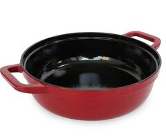 Тиган с ръкохватки Luigi Ferrero Opera FR-3480 34x26.8x8cm, 3.5L, емайлиран чугун