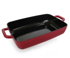 Тава за печене Luigi Ferrero Opera FR-3320 40.8x23.2x7.5cm, eмайлиран чугун