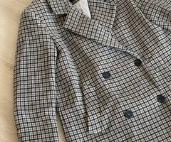 Вълнено топло женско палто М-L (есен - зима)