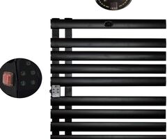 Радиатор за баня Homa HBH-425B-LED, 425W, електронно упр.