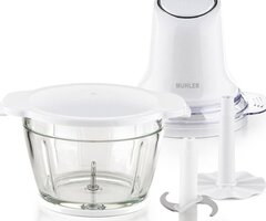 Мини чопър MUHLER MCH-5088, 500W стъклена купа - 3