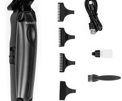 Тример за коса и тяло Muhler MCL-03P, 5W акумулаторна USB-C, професионална - 2