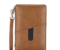 Преносим хумидор за 6 пури – естествена кожа, кедър, хигрометър - 2