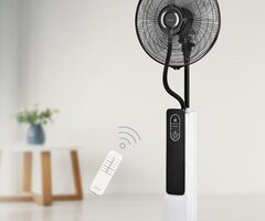 Вентилатор с водна мъгла 16'' Muhler MF-1679RC, 75W, LED, дист. упр-е - 4