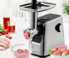Месомелачка с приставка за домати Muhler MG-1808TS, 1800W - 3