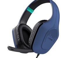 Слушалки, TRUST GXT415 Zirox Headset Blue
