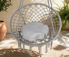 Висяща градинска люлка с възглавница - пълен релакс във вашият дом и градина - 2