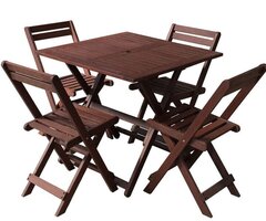 Комплект Tirora Muhler, дърво Meranti, 5 части