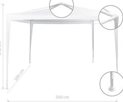 Шатра Muhler G1010 300x300xH240cm - 2