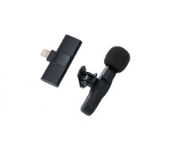 Безжичен микрофон брошка F1 за iPhone (Lightning) – 20м обхват, лек и компактен - 3