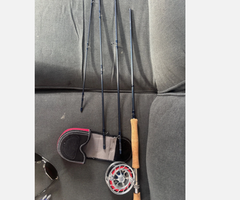 TFO Legacy Flyrod 13'6" 8 weight with a Finatic 9 plus Reel for Fishing