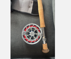 TFO Legacy Flyrod 13'6" 8 weight with a Finatic 9 plus Reel for Fishing - 2