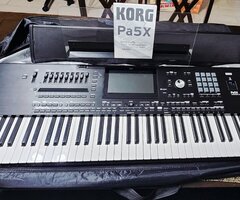 Korg Pa5X, Korg Pa4X, Korg Pa4X MG2, Korg Pa1000, Yamaha Genos2, Yamaha PSR-SX920,Yamaha MONTAGE M8X