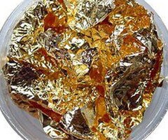Фолио за вграждане в нокти – сребърно и златно - 2