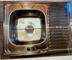 Продавам две неупотребявани кухненски мивки - 2