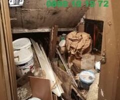 Почистване на мазета, тавани в София и област